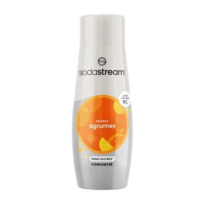 Sodastream Agrume sans sucre- Sirop concentré spécial boisson gazeuse, 440ml
