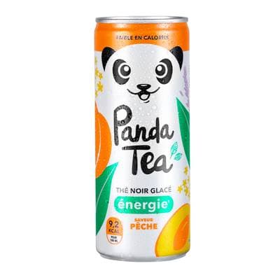 Panda Tea Thé vert glacé pêche, 25cl