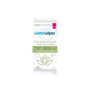 Waterwipes Lingettes intimes Fraîcheur, 28 lingettes