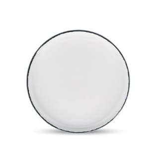 Collection Fade Assiette plate 22xH2,5cm black rim Fade, 1 pièce