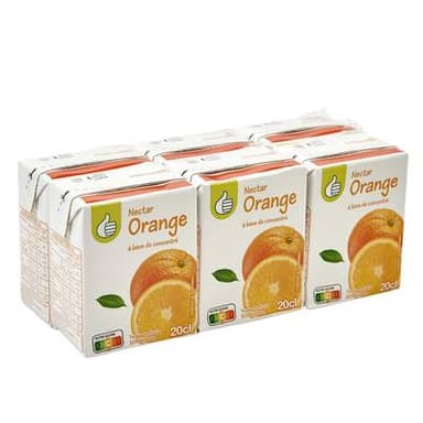 Pouce Nectar d'Orange, 6x20cl