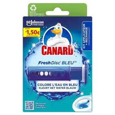 Canard Fresh Bloc WC Fresh Disc Eau Bleue, 1 bloc