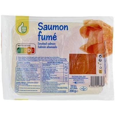 Pouce Saumon Fumé d'Atlantique, 200g