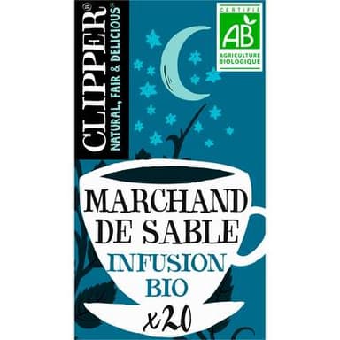 Clipper Infusion Marchand de Sable Bio - 20 sachets, 35g