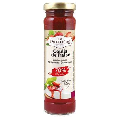 La Patelière Coulis de Fraise 70%, 165g