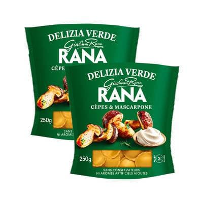 Giovanni Rana Ravioli Cèpes & Mascarpone, Lot de 2x250g
