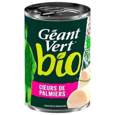 Géant Vert Coeurs de Palmier Bio, 220g