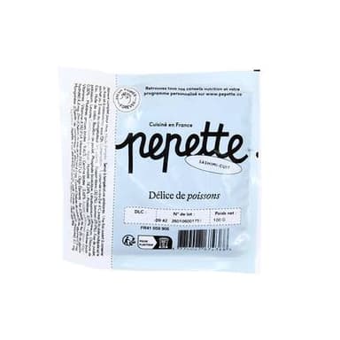 Pepette Chat Repas Frais, Délice de Poissons, 100g