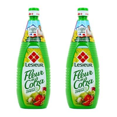 Lesieur Huile fleur de colza, Lot de 2x1L