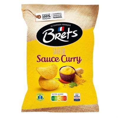 Bret's Chips saveur Curry, 125g