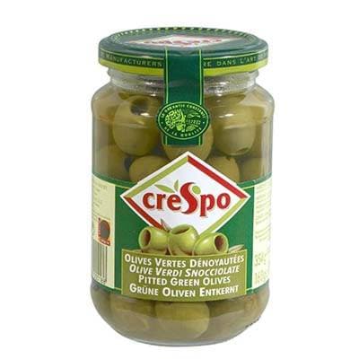 Crespo Olives vertes dénoyautées, 160g