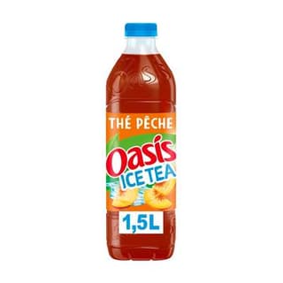 Oasis Thé glacé saveur pêche, 1,5L