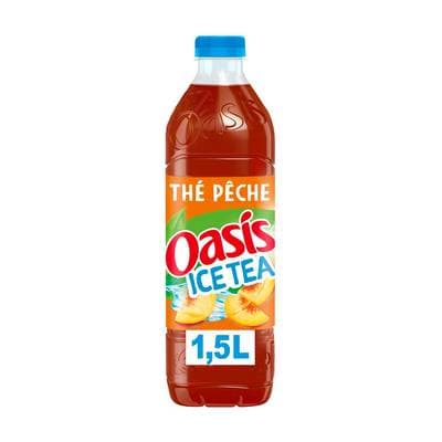 Oasis Thé glacé saveur pêche, 1,5L