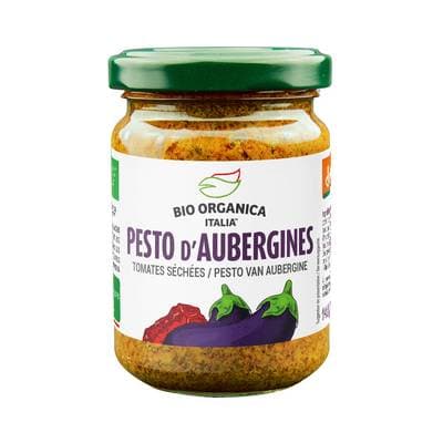 Bio Organica Italia Pesto d'aubergine bio, 140g