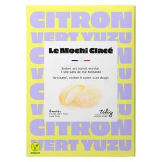 Le Mochi Glacé Mochi glacé citron vert, Yuzu, 210g