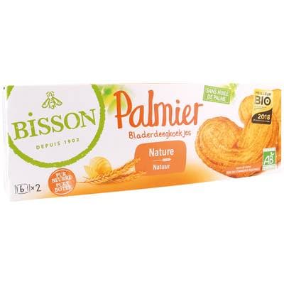 Bisson Palmier bio pur beurre, 100g