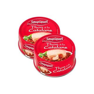Saupiquet Thon Sauce Catalane, Lot de 2x252g