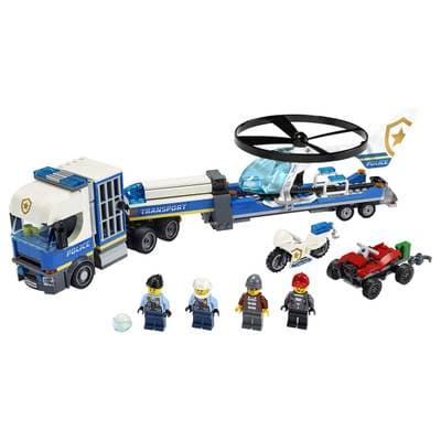 5702016617788 - LEGO® City - 60244- Le transport de l'hélicoptère de la police