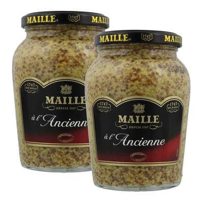 Maille Moutarde à l'Ancienne, Lot de 2x360g
