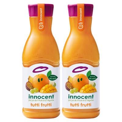 innocent Jus Multi Fruits - Tutti Frutti, Lot de 2x90cl