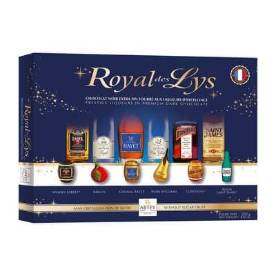 Abtey Chocolat Noir Liqueur Royal des Lys, 250g