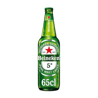 Heineken Bière blonde 5°, 65cl