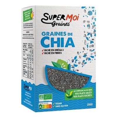 Super Moi Graines de Chia Bio, 250g