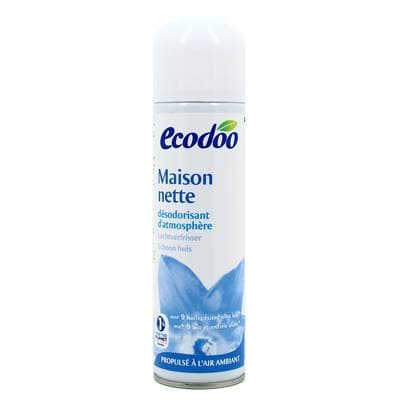 Ecodoo Désodorisant anti-bactérien et anti-microbien aux 9 huiles essentielles, 125ml