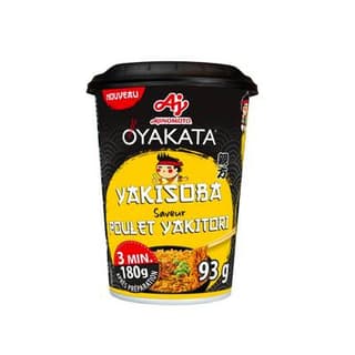 Oyakata Nouilles sautées yakisoba poulet yakitori en Cup, 93g