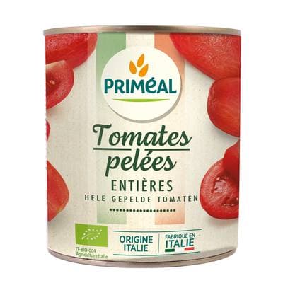 Priméal Tomates pelées entières bio, 800g