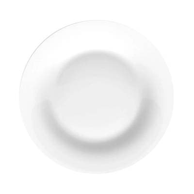 Auchan Assiette à dessert 18 cm blanche, 1 pièce