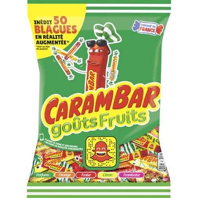 Carambar Carambar goûts fruits, 320g