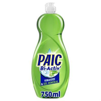 Paic Liquide vaisselle Vinaigre Sel Minéral, 750ml