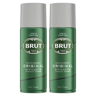 Brut Déodorant spray original, Lot de 2x200ml