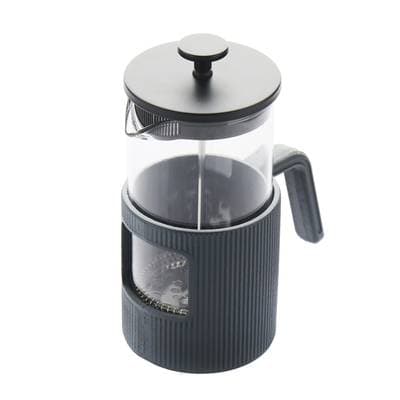 Point virgule Cafetière à piston en fonte et verre borosilicate, 1 pièce