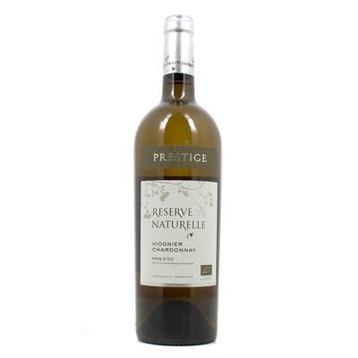 Vin de pays d'Oc IGP - Réserve Naturelle Viognier- Chardonnay bio