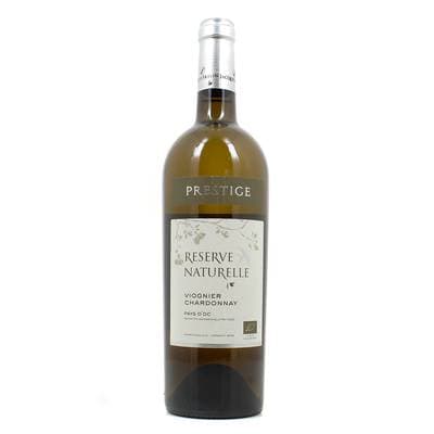Vin de pays d'Oc IGP Réserve Naturelle Viognier- Chardonnay bio, 75cl