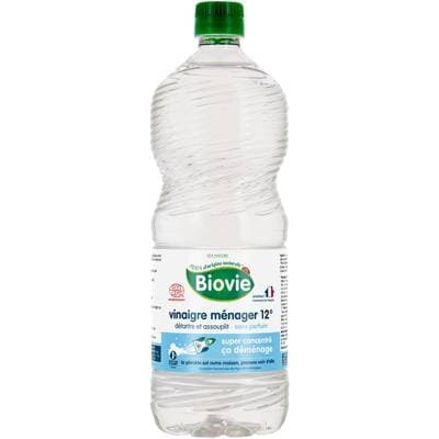 Biovie Vinaigre ménager 12°, sans parfum, 1L