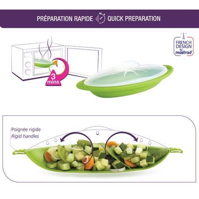 3485990683889 - Mastrad - Papillote minute moyenne Verte