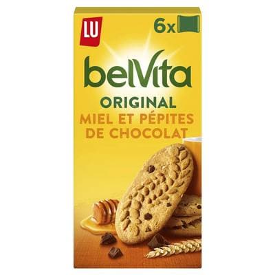Belvita Miel et Pépite de Chocolats, 435g