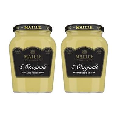 Maille Moutarde Fine de Dijon - L'Originale, Lot de 2x360g