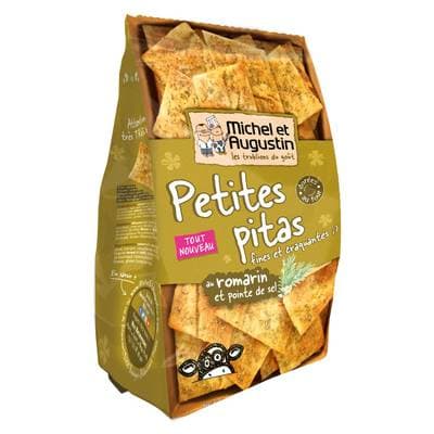 3760122964389 - Michel et Augustin - Petites pitas au romarin et pointe de sel