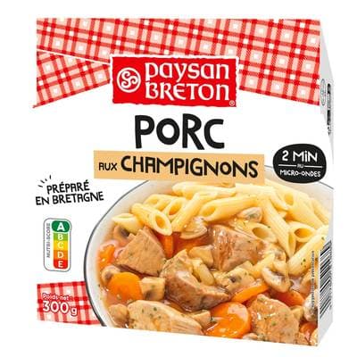 Paysan Breton Porc aux Champignons, 300g