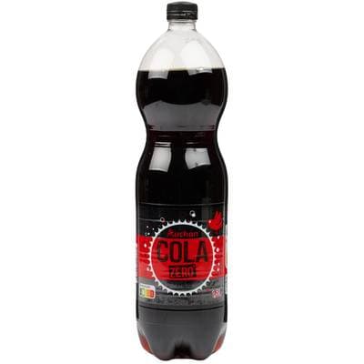 Auchan Soda cola zéro sucre, 1,5L