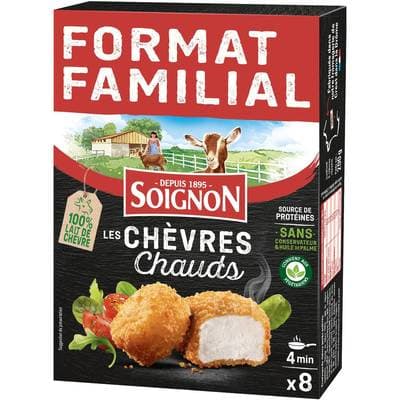 Soignon Chèvre chaud, 8 fromages - 200g