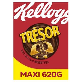 Kellogg's Céréales Trésor Chocolat Noisettes, 620g