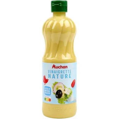 Auchan Vinaigrette allégée nature, 50cl