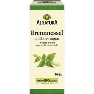 Alnatura Infusion d'Ortie à la Citronnelle Bio - 20 sachets, 30g