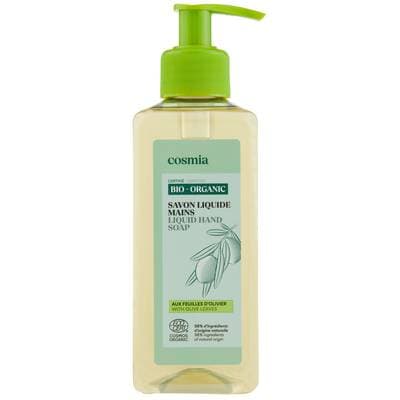 COSMIA BIO Savon liquide mains aux feuilles d'Olivier, 300ml