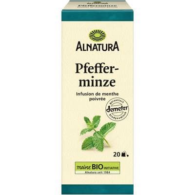 Alnatura Infusion à la menthe poivrée bio - 20 Sachets, 30g
